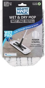 White Magic Eco Cloth Wet & Dry Mop Wet Pad Refill