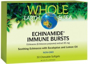 WHOLE EARTH & SEA Echinamide Immune Burst Chewable 30c