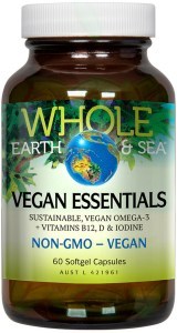 WHOLE EARTH & SEA Vegan Essentials 60c