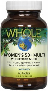 WHOLE EARTH & SEA Women's 50+ Multi (Wholefood Multi) 60t
