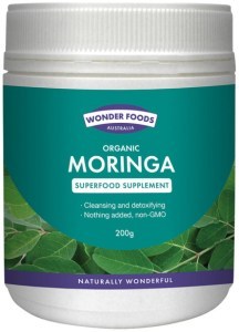 WONDER FOODS Organic Moringa Superfood Supplement 200g