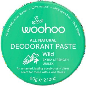 Woohoo Deodorant Paste Tin Wild Extra Strength 60g