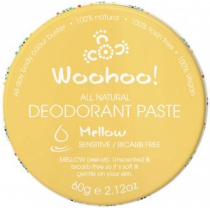 WOOHOO Deodorant Paste Mellow (Sensitive) Tin 60g