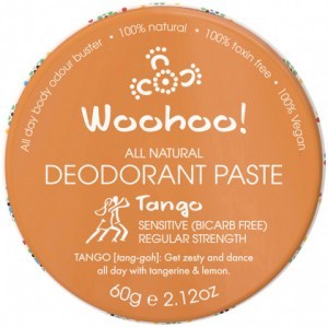 WOOHOO Deodorant Paste Tango (Sensitive Bicarb Free) Tin 60g