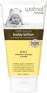 WOTNOT NATURALS 100% Natural Baby Lotion (3-in-1) 135ml