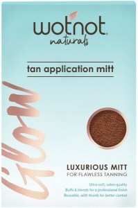 WOTNOT NATURALS Glow Tan Application Mitt (Luxurious Mitt for Flawless Tanning)