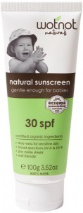 WOTNOT NATURALS Natural Baby Sunscreen 30 SPF 100g