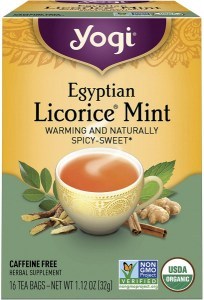 Yogi Tea Herbal Tea Bags Egyptian Licorice Mint 16pk