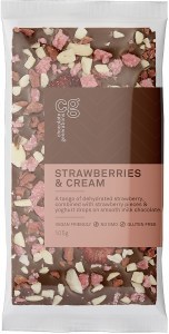 Yours Truly Chocolate Generations Strawberries and Cream  105g