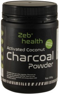 ZEB HEALTH Activated Coconut Charcoal Powder 300g 