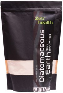 ZEB HEALTH Diatomaceous Earth Silica Supplement 500g