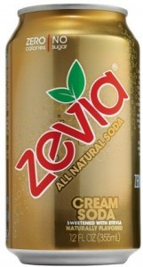 Zevia Natural Diet Soda Cream Soda 355mlx6
